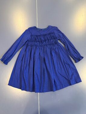 Size 4-5 Mini Boden Blue Dress